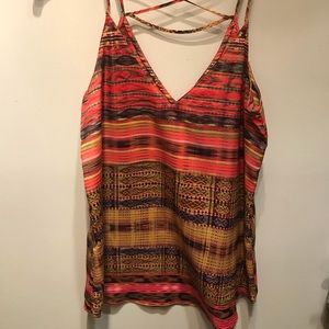 Rory Beca aztec print tank